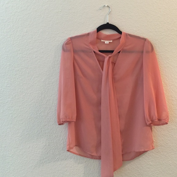 Sheer Pink F21 blouse