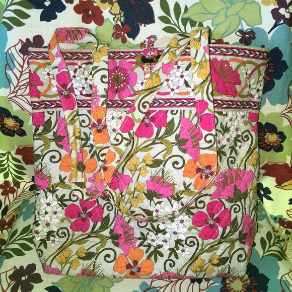 Vera Bradley Tea Garden Tote