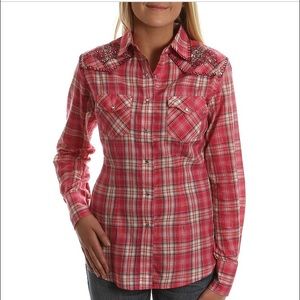 RU cowgirl pink sherry Cervi western shirt