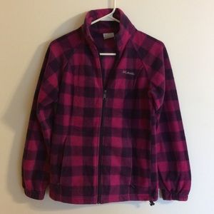 Columbia fleece zip up