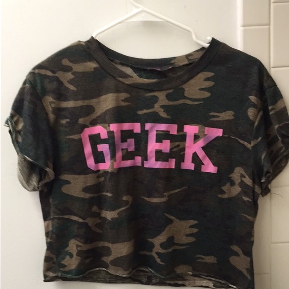 Geek crop top