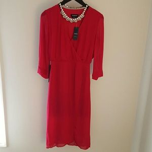 Bebe Red Dress