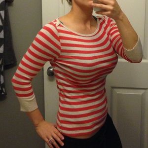 Striped Top 3/4 sleeve!