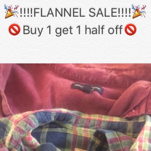 ‼️‼Flannel Sale!!‼️