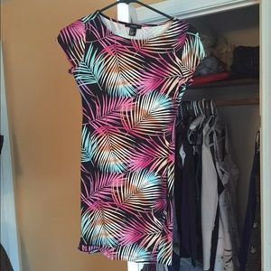Body con tropical dress