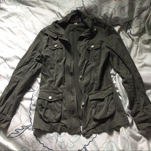 Dark green jacket