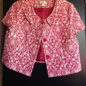 Crop top cover jacket