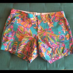 Lilly Pulitzer Summer Haze Callahan shorts, size 4