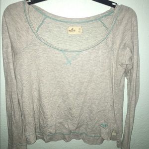 Hollister Long Sleeve Crop Top
