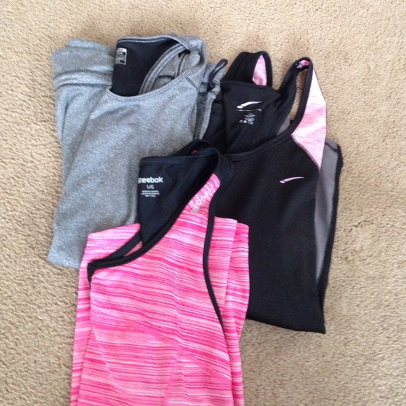 3 large workout shirts for the price of one!!