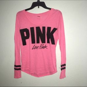 Pink Long Sleeve Tee