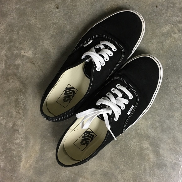 MENS Black Vans size 10