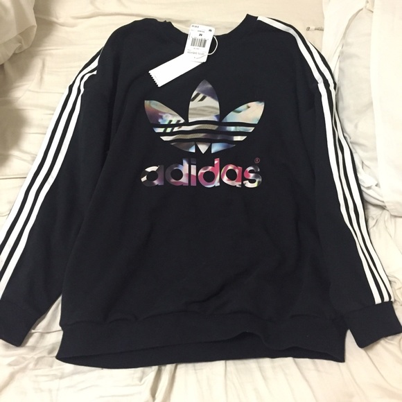 SOLD - Adidas Trefoil Sweatshirt - Picture 1 of 2