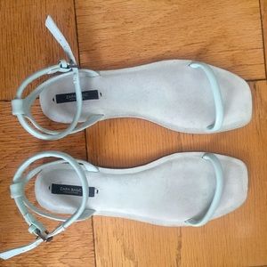 Zara mint sandals
