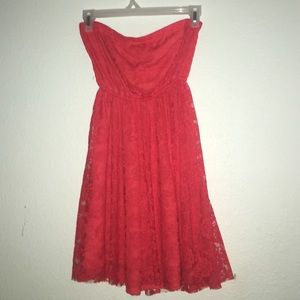 Hollister short strapless dress