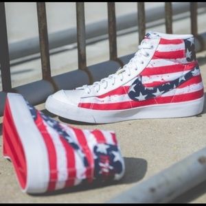 Nike Blazer Mid 77 Independence Day 2014 Sneakers