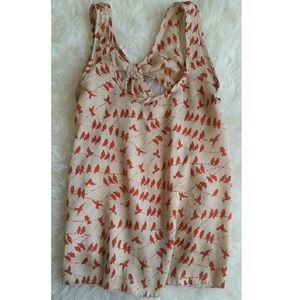 Bird print tank
