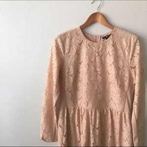 Lace long dress