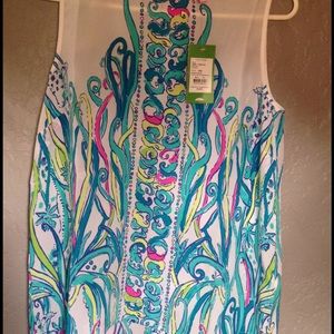 Lilly Pulitzer Iona shell Top Size Medium