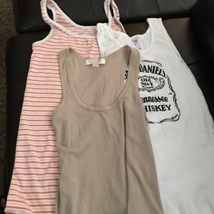 Lot of 3 tank tops size medium