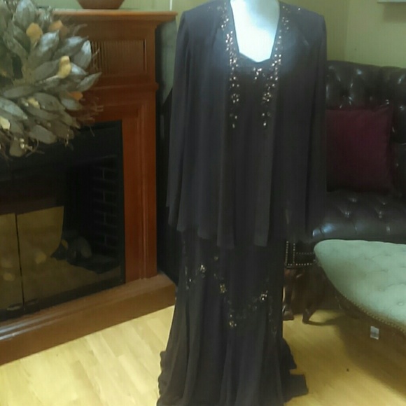 A David Bridal formal dress. New