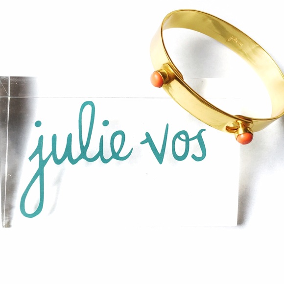 Super classic gold and semi precious stone bangle - Picture 2 of 4