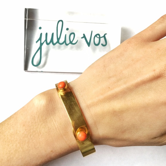 Super classic gold and semi precious stone bangle - Picture 4 of 4