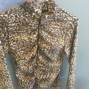 Leopard print Bebe jacket