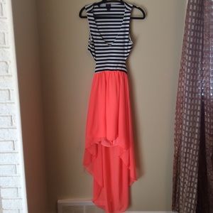 2b Bebe cutout backless dress.