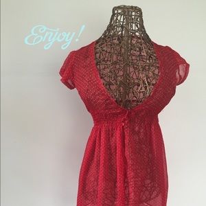 Small Red Polka Dot Dress