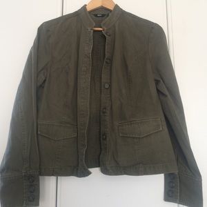 Olive Green Military Jacket