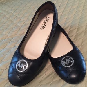 Michael Kors "Faye " black flats