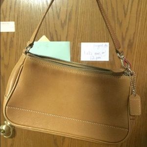 Coach Tan Leather Handbag