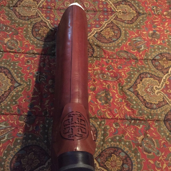 ❌❌‼️SOLD‼️❌❌ Tory Burch Derby Riding Boots - Picture 2 of 4