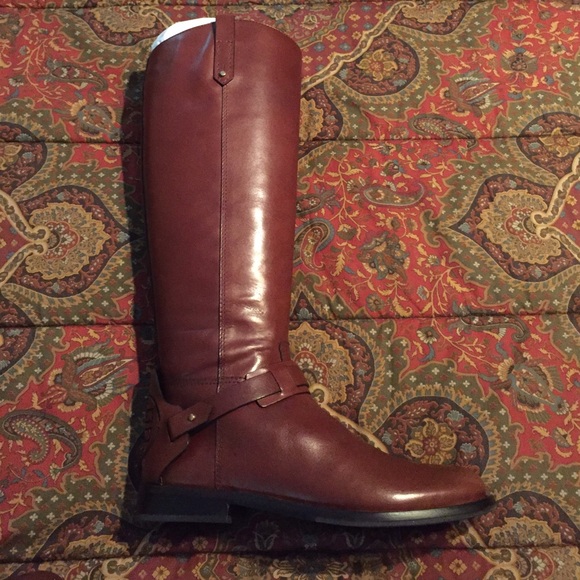 ❌❌‼️SOLD‼️❌❌ Tory Burch Derby Riding Boots - Picture 3 of 4