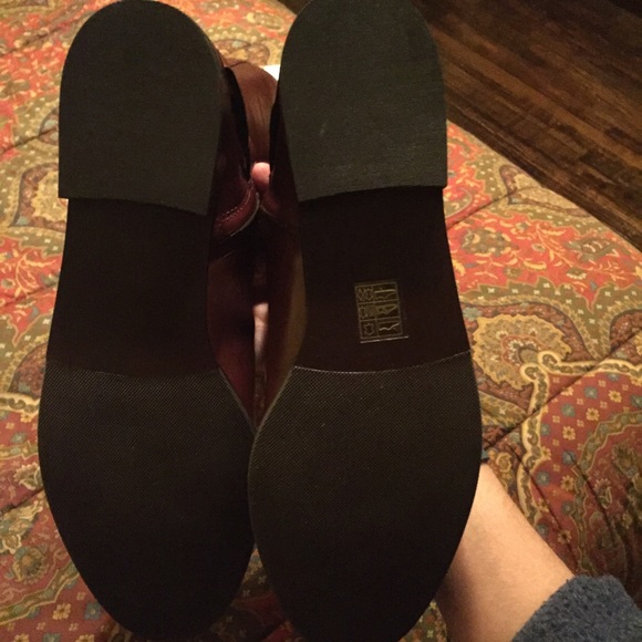 ❌❌‼️SOLD‼️❌❌ Tory Burch Derby Riding Boots - Picture 4 of 4