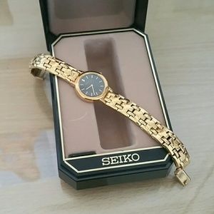 Seiko Gold Stainless Steel Ladies Watch