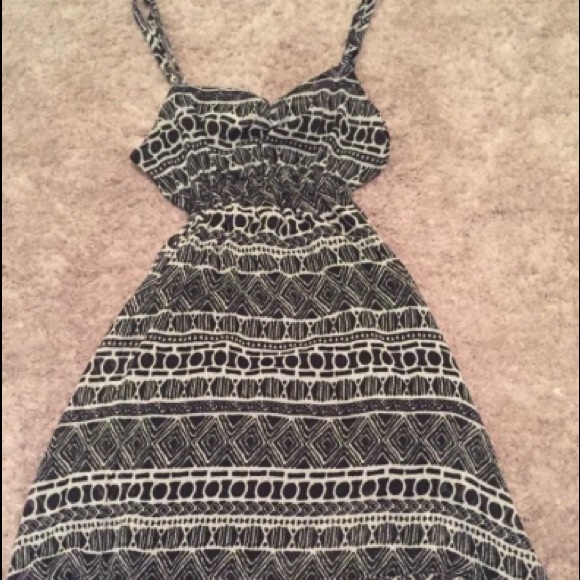 Brandy Melville Tribal Open Back Sundress