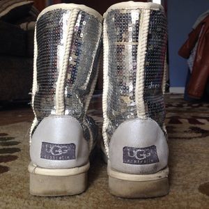 Silver sequence UGGs.