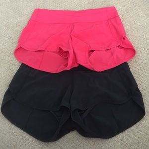 lululemon athletica 4-way stretch speed shorts