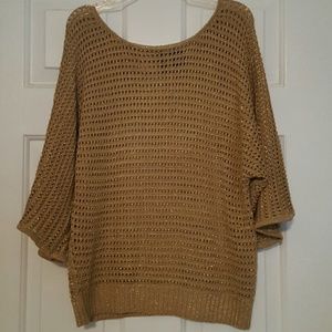 Woven sweater