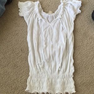 derek heart junior's short sleeve peasant shirt