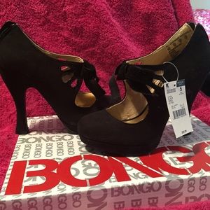 Bongo black high heels