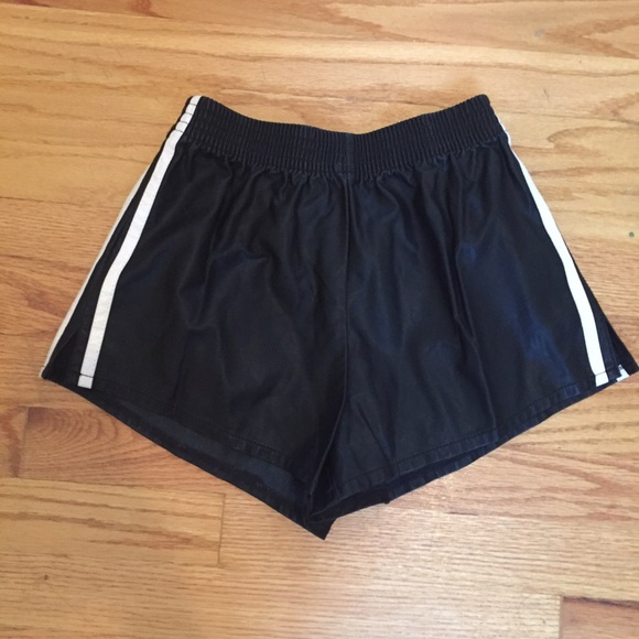 Faux Leather Shorts