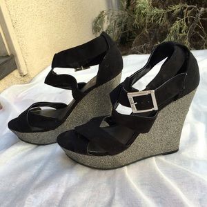 Black G by Guess Wedges