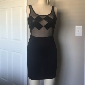 Black X Dress