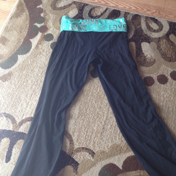 PINK yoga pants (boot cut)