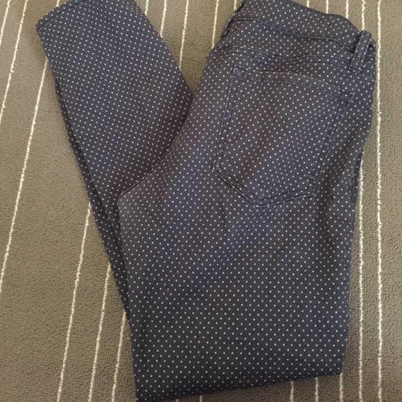 FLASH SALE Old Navy Rockstar polka dot Skinnies