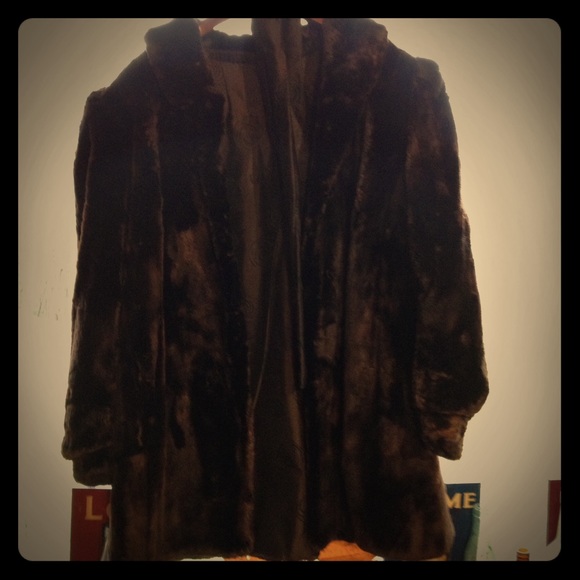 Mink coat