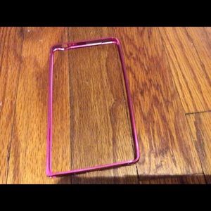 Samsung Galaxy edge note pink frame case